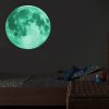 ירח זוהר בלילה לקיר חדר השינה. 30 סנטימטר