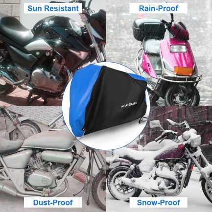 כיסוי איכותי לאופנוע/קטנוע, עמיד לשמש ולגשם הישראלי. מגיע במגוון גדלים וצבעים לבחירה